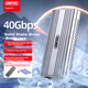 Корпус для жорсткого диска UNITEK USB4.0, портативний корпус для SSD M.2 NVMe 40 Гбіт/с, сумісний з Thunderbolt 4/3, зовнішній SSD для ноутбуків Macmini - зображення 4