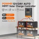 Контроллер заряда PowMr POW-M45-PRO MPPT 45A 12/24V для солнечных панелей, LiFePO4, GEL, AGM - изображение 5