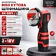 Мини угловая аккумуляторная шлифмашина с диском 76 мм и 2 аккумуляторами 18V BX-3293 Boxer - изображение 1