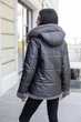 Зимова куртка Mila Nova К-349 54 графіт - изображение 4
