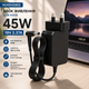 Блок питания VUOHOEG для ASUS 45W 19V 2.37A, штекер 4.0×1.35 мм, зарядный адаптер UK - изображение 1