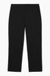 Штани жіночі COS high-waisted pintucked trousers 1211150001 XS Чорний - изображение 6