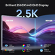 Монитор портативный Дополнительный экран ARZOPA 16.1″ 2K 180Hz с чехлом Монитор внешний - изображение 2
