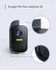 Чохол-накладка eufy Security eufyCam 2C Skin чорний силіконовий для захисту від дощу та ультрафіолету для eufyCam 2C та eufyCam 2C Pro 2 шт - Уцінка - зображення 12