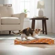 Happet Картонная когтеточка "SIMBA"+Кошачья мята, 43x12,5x5см (DK02) - изображение 4