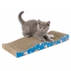 Happet Картонная когтеточка "NALA"+Кошачья мята, 43x12,5x5см (DK03) - изображение 2