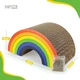 Happet Картонная когтеточка "SARABI"+Кошачья мята, 33x21,5x16см (DK09) - изображение 2