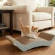 Happet Картонная когтеточка "ZAZU"+Кошачья мята, 43x10x22см (DK05) - изображение 5