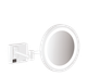 Косметическое зеркало Hansgrohe AddStoris для бритья с подсветкой LED matt white 41790700 - изображение 1