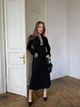 Жіноча трикотажна сукня 8023, чорний, one size - изображение 3
