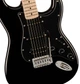 Електрогітара SQUIER SONIC STRATOCASTER HSS MN BLACK (234210) - изображение 4
