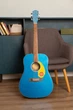 Гітара акустична FENDER CD-60S FSR BLUE PEARL w/YELLOW PICKGUARD (236278) - изображение 6