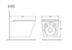 Унитаз подвесной VENTA EDGE Rimless белый 490x360x370 (112457) - изображение 5