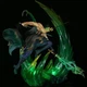 Аниме фигурка Ван Пис, One Piece, Roronoa Zoro, Ророноа Зоро в классическом образе, не подвижная с подсветкой, 24 cм (OP 0173) - изображение 4