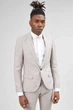 Піджак Twisted Tailor Runner світло-бежевий (нейтральний) льон Skinny Fit (приталений) однобортний жакет з одним гудзиком розмір 38 L - зображення 1