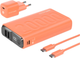 Powerbank RealPower PB-20000PD 20000 mAh Orange (4040895009197) - obraz 2