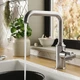 Кухонний кран з бічною ручкою, сталь TAKSJON IKEA 806.023.04 - зображення 3