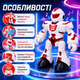 Интерактивный робот Robot-Q9 606-3 на радиоуправлении 2,4 ГГц со световыми эффектами и программированием Танцующая музыкальная игрушка с пультом для детей от 6 лет - изображение 3