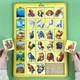 Деревянный детский сортер ассоциации Ubumblebees Кто где живет, игра-вкладыш Животные - изображение 6