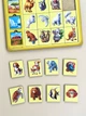 Деревянный детский сортер ассоциации Ubumblebees Кто где живет, игра-вкладыш Животные - изображение 7