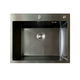 Мийка з нерж. сталі MIXXUS MH5843 MICRO DECOR GRAPHITE (3.0/0.8) (колір графіт) (MI8217) - изображение 1