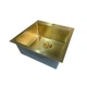 Мийка з нерж. сталі MIXXUS MH5050 MICRO DECOR BRUSHED GOLD (3.0/0.8) (колір матове золото) (MI8214) - зображення 2
