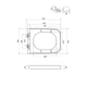 Сидіння-кришка для унітазу MIXXUS PREMIUM SEAT COVER QUADRO-2004 GRAY 425х358х32mm дюропластове швидкознімне з мікроліфтом (MP6686) - изображение 4