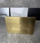 Панель змиву KOER KT-0608-12 240x160x10mm пластикова, кнопка закруглена (колір матове золото) (KR6126) - зображення 2