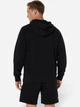 Толстовка на флисе, на молнии мужская ASICS Logo Fleece Full Zip Hoodie 2031F325-001 L Черная (4571633453212) - изображение 2
