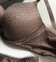 Комплект білизни: бюстгальтер push-up та бразиліани 9481 Balaloum шоколад 85C/XL - зображення 4
