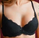 Мереживний бюстгальтер push-up 617 Lora Iris чорний 70D - зображення 2