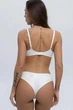 Комплект білизни: бюстгальтер push-up та бразиліани 9481 Balaloum білий 85C/XL - зображення 2