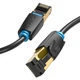 Сетевой патч-кабель Vention 10 м Cat 8 S/FTP RJ45 8P8C 40 Гбит/с 2000 МГц черный (IKABL) - изображение 1