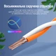 Сетевой кабель-удлинитель Vention 0,5 м Cat 7 RJ45 8P8C до 10 Гбит/с F/UTP 600 МГц штекер на гнездо черный (ICBBD) - изображение 10