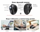 Вертикальная трекбольная мышь UGREEN M785DR Bluetooth 5.4/2,4 ГГц DPI 400 800 1200 1600 2000 8 программируемых кнопок 500 мА·ч до 3 устройств Windows 7 8.1 10 11 macOS от 10.5 Linux ChromeOS Android от 5.0 зарядка USB-C 4D-прокрутка черная (85892) - изображение 9