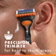 Сменные лезвия для мужской бритвы Gillette Fusion5 (12 штук) - изображение 7