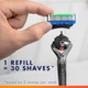 Бритва для мужчин Gillette Fusion ProGlide 1 ручка + 4 сменные лезвия - изображение 4