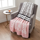 Плед PINK Victoria`s Secret Cozy Plush Blanket Pink & Gray - изображение 2