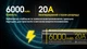 Аккумулятор литиевый Li-Ion 21700 Nitecore NL2160HPi 3.6V (6000mAh, 20А), защищенный - изображение 6