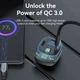 Автомобільний FM-трансмітер Vention FFLB0 Bluetooth 5.0 PD 54 Вт USB-C + 2×USB-A LED (8896A80BF7D5) - зображення 10