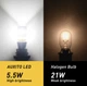 Автолампи LED Auxito Canbus цоколь T15 / W16W / 912 / 921 2 шт - зображення 2