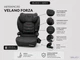 Автокресло детское VELANO Forza 2 в 1 i-Size 100–150 см, ISOFIX, black, черное 3-12 лет - изображение 8
