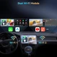 Адаптер ATOTOZONE AD5 CarPlay Android Auto, беспроводной AI Box, USB-A / USB-C, WiFi, черный - изображение 3
