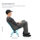 Стул Helinox Zero Chair (размер Large, цвет Grey) - изображение 6
