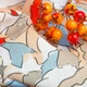Ткань костюмно-плательная лен с вискозой 140 см 180 гр/м2 для платьев, костюмов, юбок, брюк, комбинезонов акварель червона - изображение 4