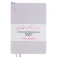 Деловой блокнот мягкий А5 датированный 2027 Leo Planner Binario 252727 368 листов лиловый хамелеон - изображение 1