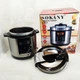 Мультиварка-скороварка-пароварка Sokany SK-07055 7л 3в1 Электрическая с таймером 1000Вт - изображение 7