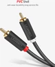 Аудио кабель Ugreen AV104 2RCA Male to 2RCA Male Cable 2 м Black (UGR-10518) - изображение 5