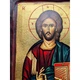 Грецька писана ікона Ісус Христос Спаситель 23,5×29 см - зображення 7