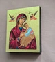 Маленька писана Страстна ікона Пресвятої Богородиці 9×11,5 см - зображення 2